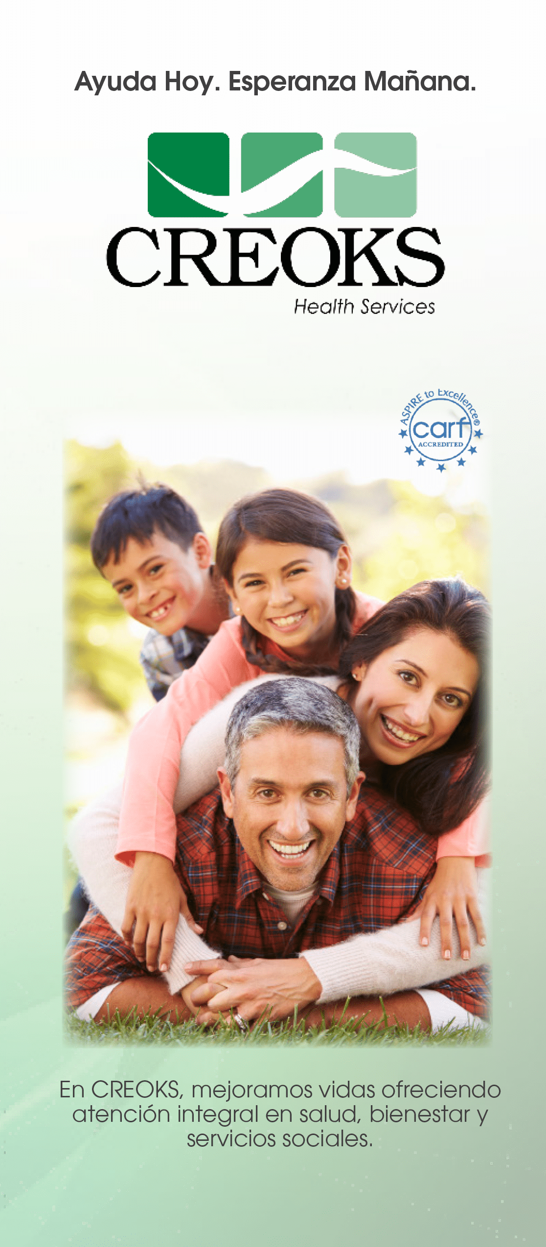 Spanish CREOKS Brochure Front Page